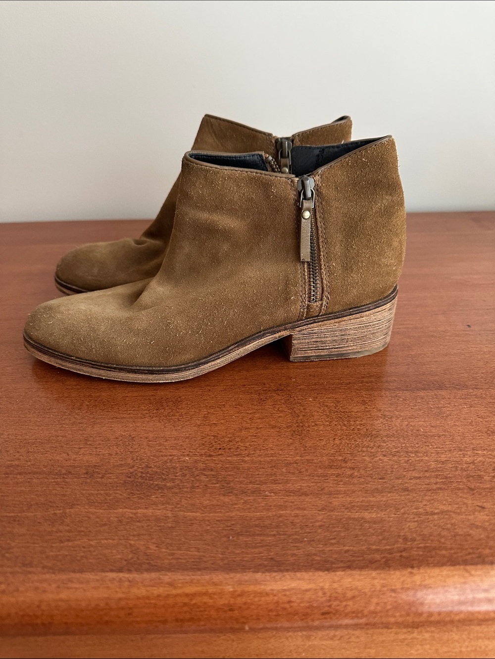 Women’s Cole Haan Suede Ankle Booties - Brown